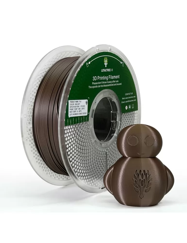 PLA Wallnut Lotactree 1Kg