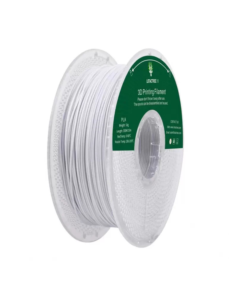 PLA Milky White 1Kg Lotactree