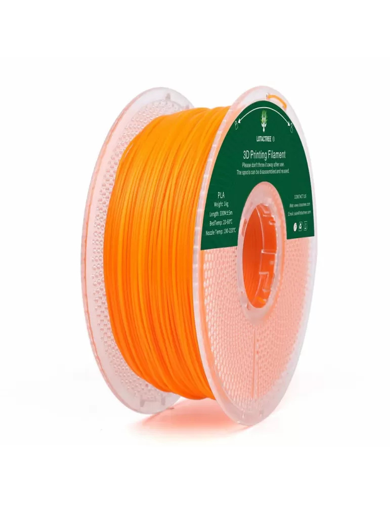 PLA Neon Orange 1Kg Lotactree