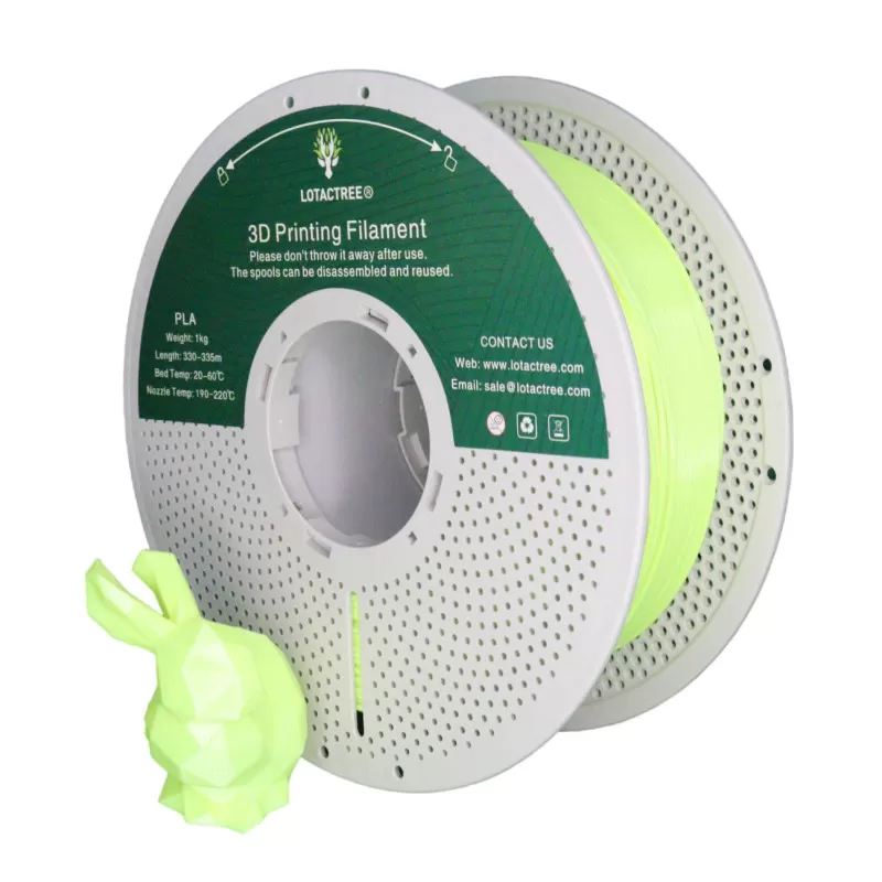 PLA Lemon Yellow Green Lotactree 1Kg