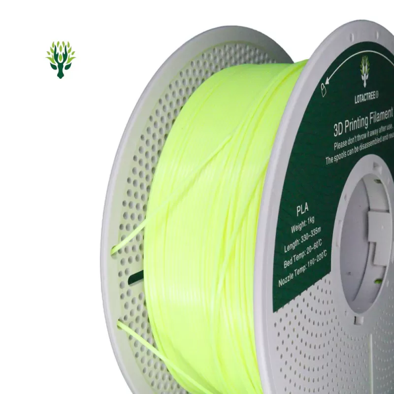 PLA Lemon Yellow Green Lotactree 1Kg