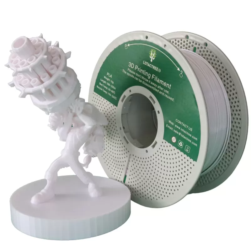 PLA Snowy White Lotactree 1Kg