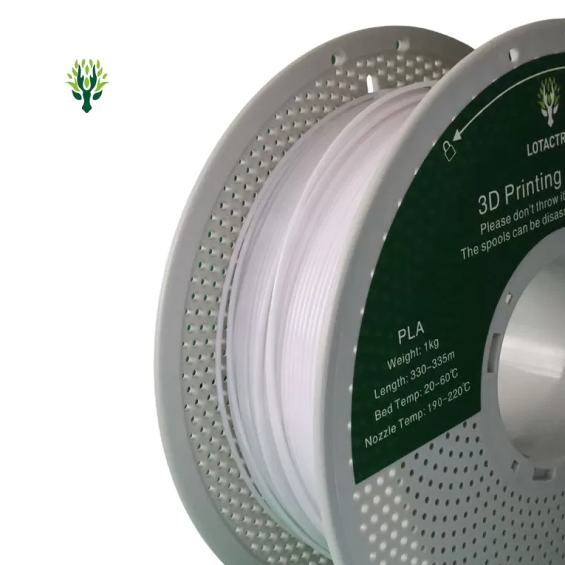 PLA Snowy White Lotactree 1Kg