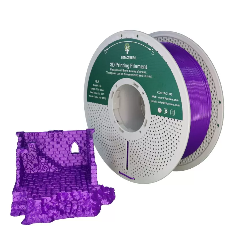 PLA Purple Lotactree 1Kg