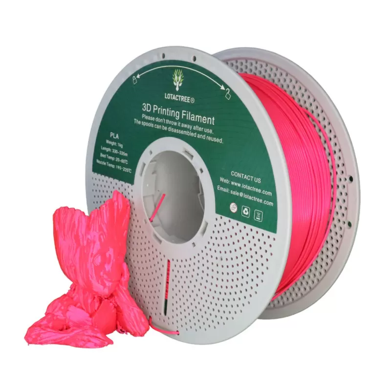PLA Neon Red Lotactree 1Kg