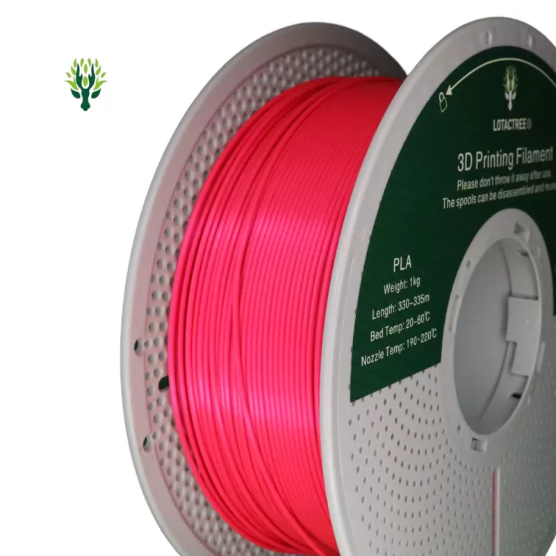 PLA Neon Red Lotactree 1Kg