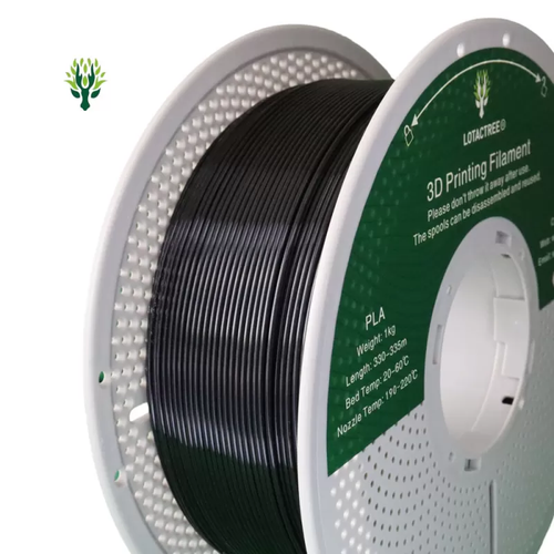 PLA Black Lotactree 1Kg