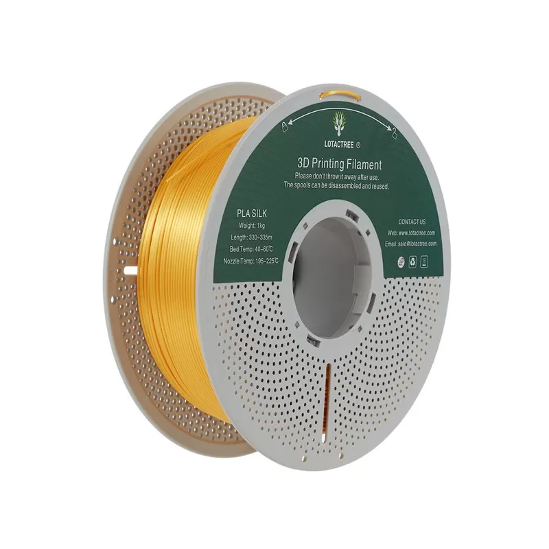 PLA Silk Gold Lotactree 1Kg